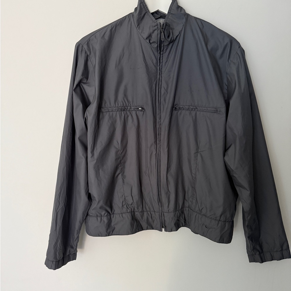 Nike Charcoal Windbreaker Jacket